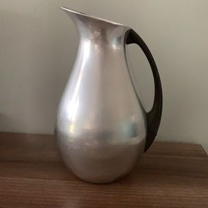 Vintage MCM Aluminum Pitcher